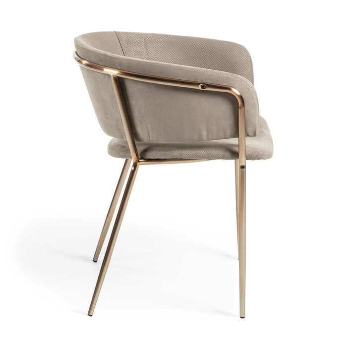 Стул Konnie серо-коричневого цвета - купить Обеденные стулья по цене 27990.0