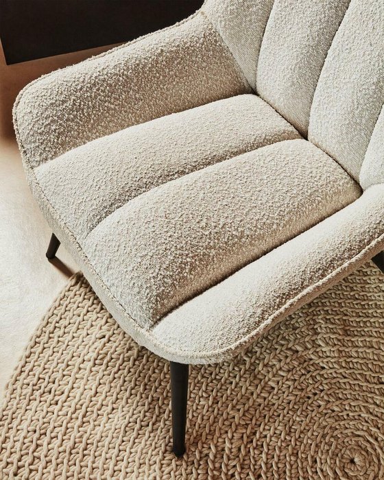 Кресло Marline белого цвета - лучшие Интерьерные кресла в INMYROOM