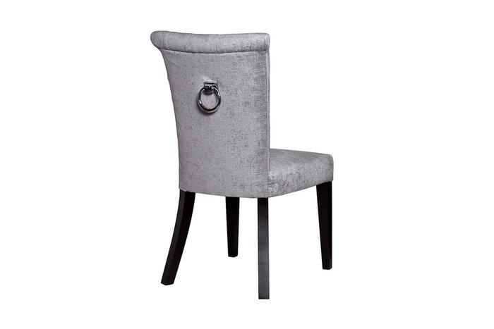Стул велюровый серого цвета - лучшие Обеденные стулья в INMYROOM