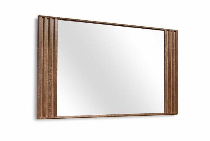 Зеркало настенное Chicago коричневого цвета - купить Настенные зеркала по цене 29535.0