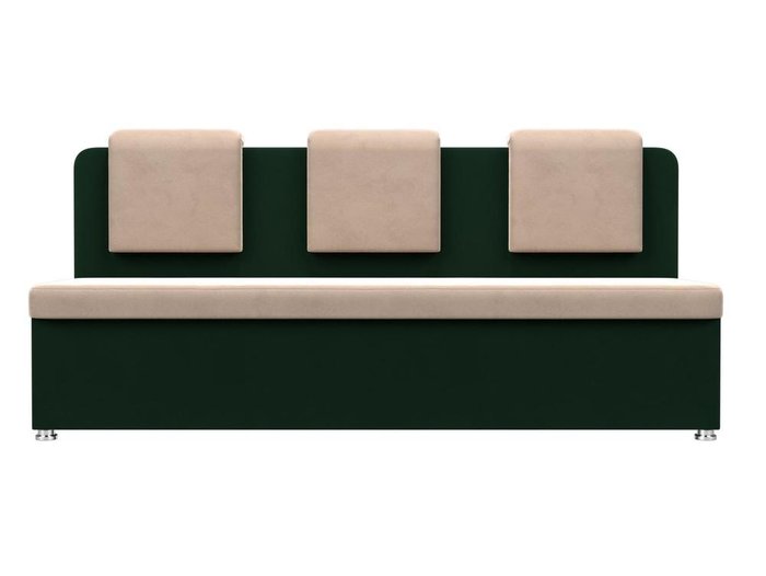 Диван Маккон бежево-зеленого цвета - купить Прямые диваны по цене 24999.0