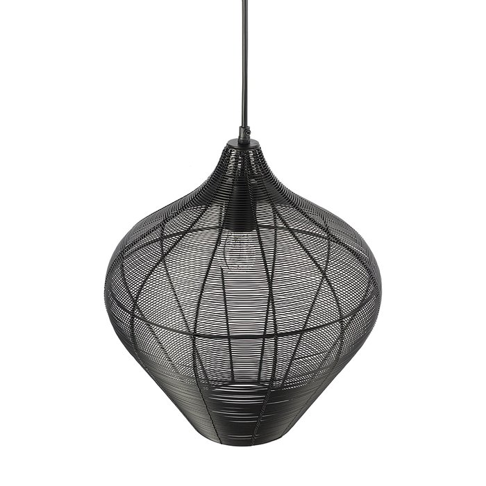 Светильник подвесной Vinger D36 черного цвета - лучшие Подвесные светильники в INMYROOM
