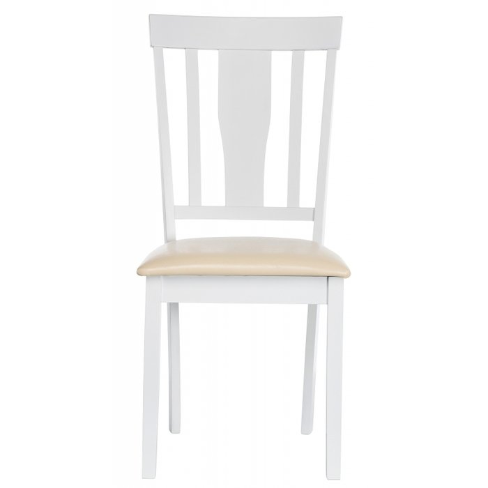 Стул Reno бело-бежевого цвета - лучшие Обеденные стулья в INMYROOM