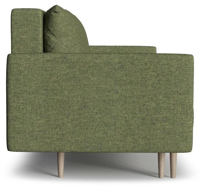 Диван-кровать Mille зеленого цвета   - купить Прямые диваны по цене 32758.0