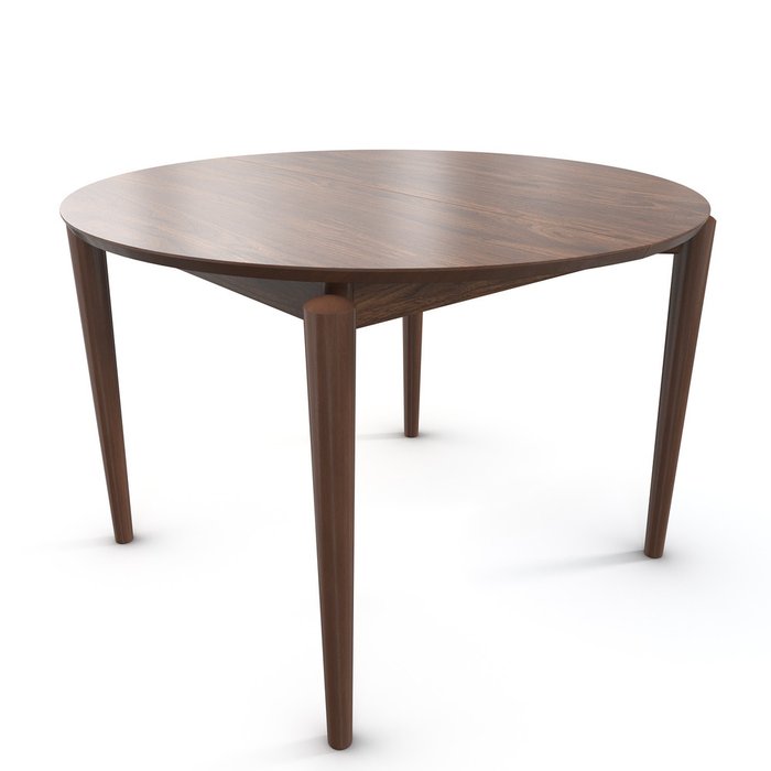 Стол обеденный раздвижной Vasto коричневого цвета - лучшие Обеденные столы в INMYROOM