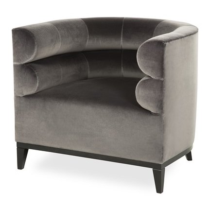 Кресло Miro серого цвета