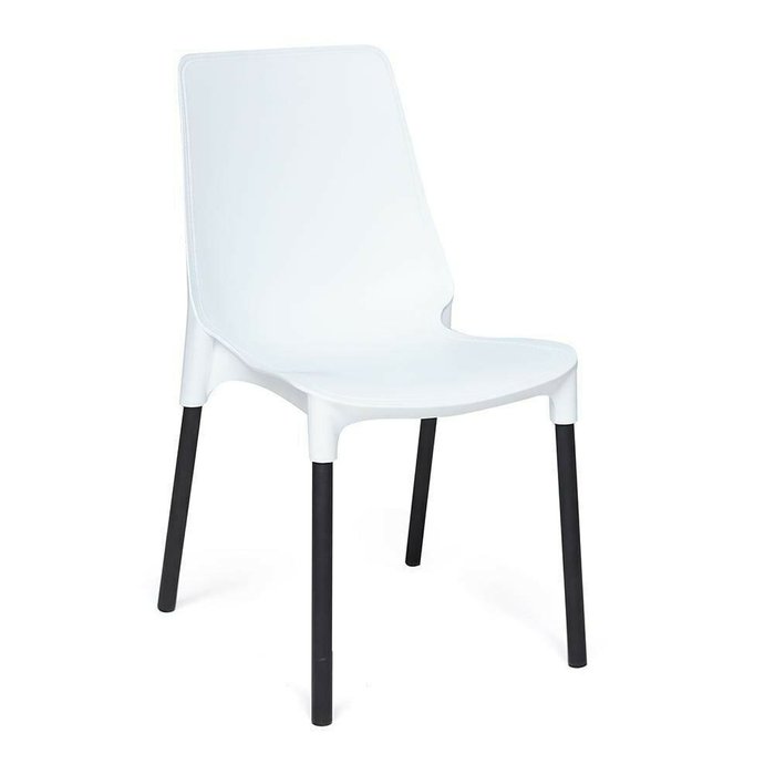 Обеденный стул Genus белого цвета
