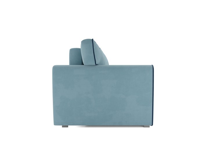Прямой диван-кровать Оскар голубого цвета - лучшие Прямые диваны в INMYROOM