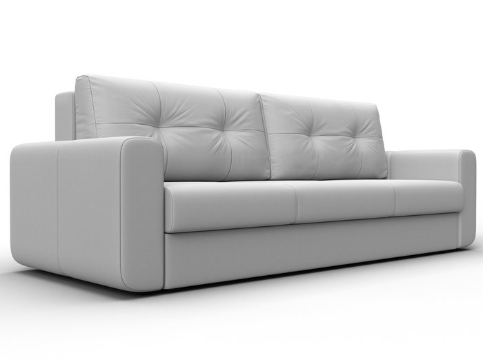 Диван-кровать Лига 031 белого цвета (экокожа) Диван-кровать Лига 031 белого цвета (экокожа)