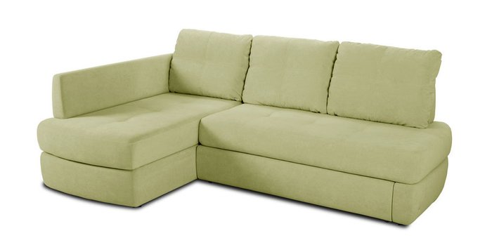 Угловой диван-кровать Арно зеленого цвета - купить Угловые диваны по цене 75294.0