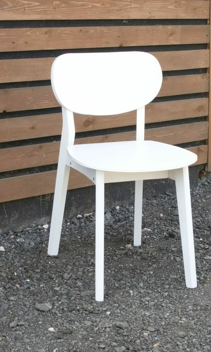 Стул Блюм белого цвета - купить Обеденные стулья по цене 6773.0
