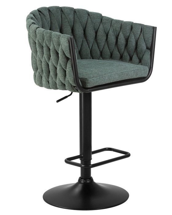 Стул барный Leon темно-зеленого цвета - купить Барные стулья по цене 12810.0