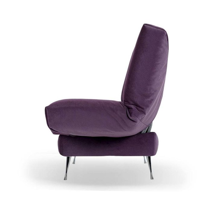 Диван-кровать Сити Galaxy фиолетового цвета - лучшие Прямые диваны в INMYROOM