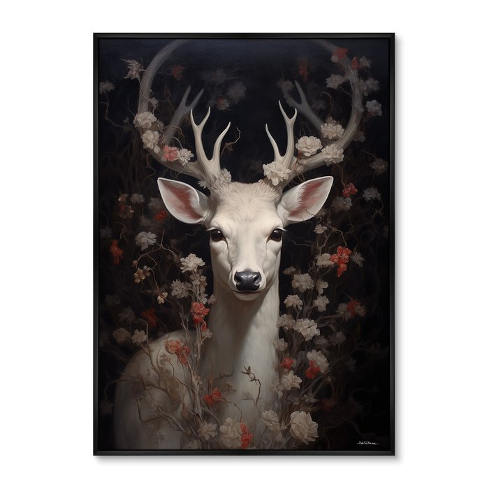 Набор из двух репродукций картин Magic Deer, 2024г. - купить Картины по цене 49998.0