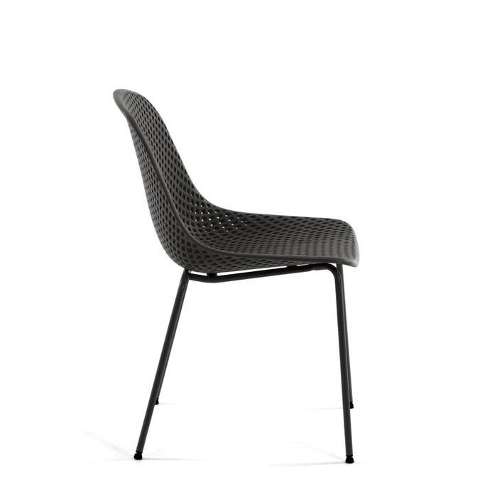 Стул Quinby chair Grey серого цвета - купить Обеденные стулья по цене 13990.0