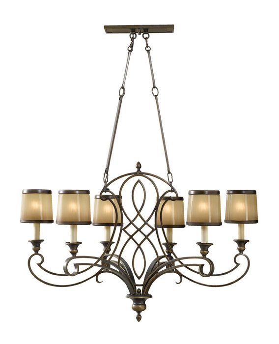 Светильник Justine 6Lt Single Tier Chandelier