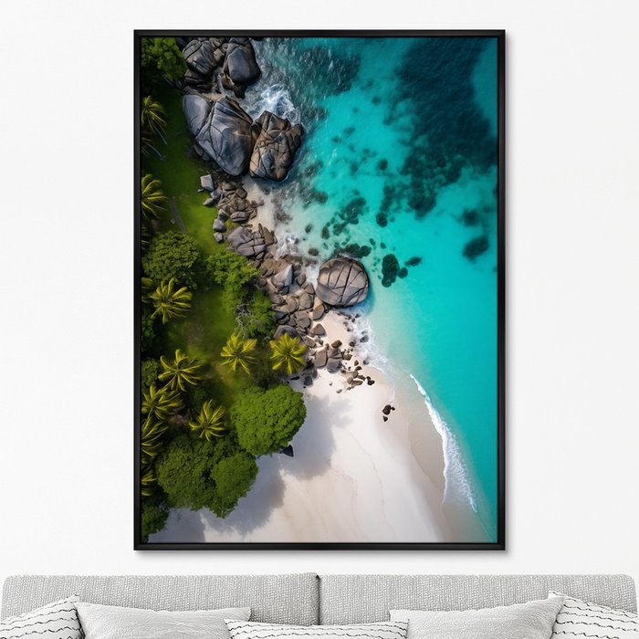 Репродукция картины Landscape Collection, Coast No 1, 2024г. - купить Картины по цене 24999.0