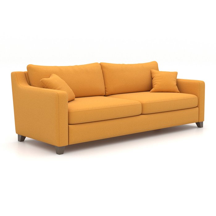 Диван Mendini MT (234 см) желтого цвета - купить Прямые диваны по цене 67900.0