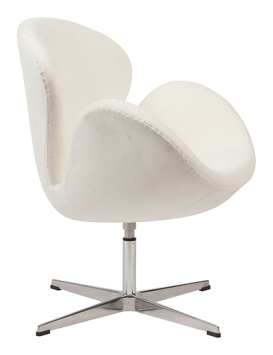 Кресло Swan Chair кремового цвета - лучшие Интерьерные кресла в INMYROOM