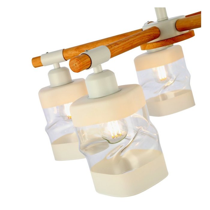 Светильник потолочный Abiritto белого цвета - лучшие Потолочные люстры в INMYROOM