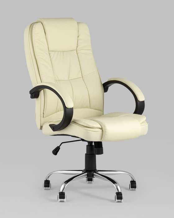 Кресло руководителя Atlant бежевого цвета - купить Офисные кресла по цене 13220.0