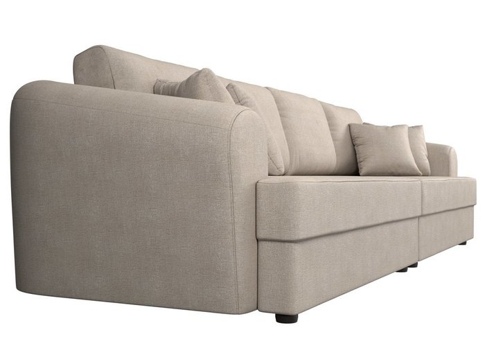 Прямой диван-кровать Милтон бежевого цвета  - лучшие Прямые диваны в INMYROOM