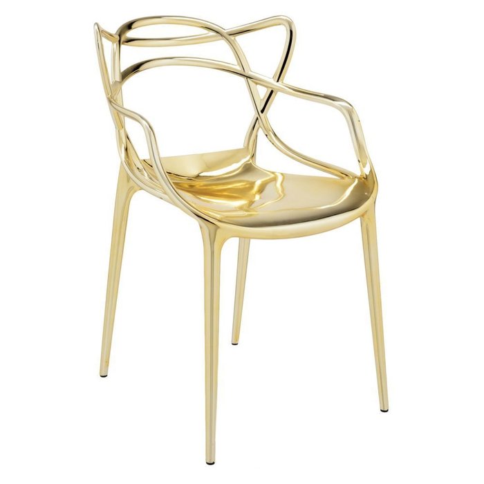 Стул Masters золотистого цвета - купить Обеденные стулья по цене 71517.0