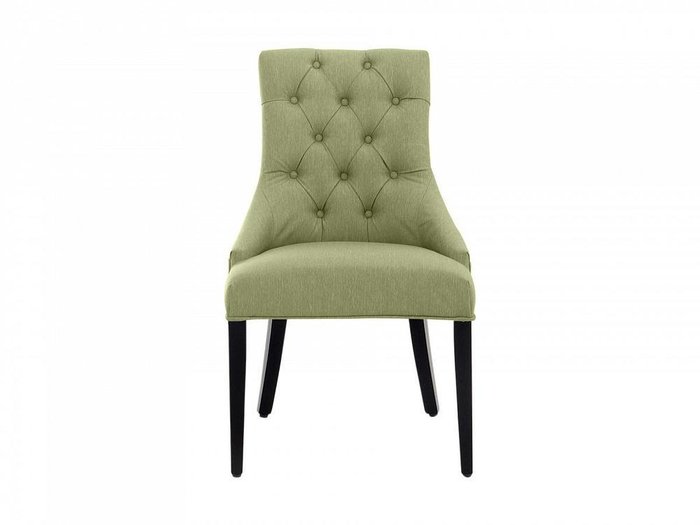 Стул Benson с мягким сиденьем и спинкой зеленого цвета - купить Обеденные стулья по цене 19790.0