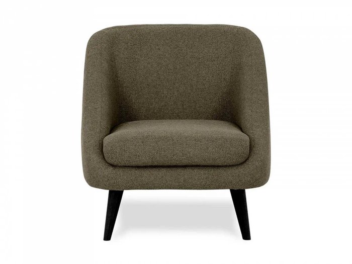 Кресло Corsica серо-коричневого цвета
