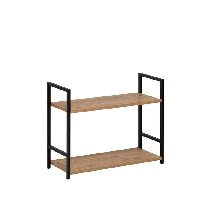 Стеллаж Стилвуд 22 бежево-черного цвета - лучшие Стеллажи в INMYROOM Стеллаж Стилвуд 22 бежево-черного цвета - лучшие Стеллажи в INMYROOM