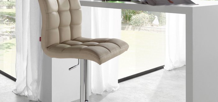 Барный стул Lodi белого цвета - лучшие Барные стулья в INMYROOM