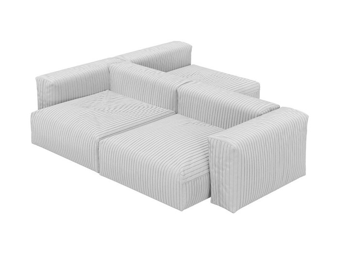 Модульный диван Sorrento светло-серого цвета 