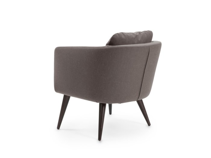 Кресло Алес серо-коричневого цвета - купить Интерьерные кресла по цене 18200.0
