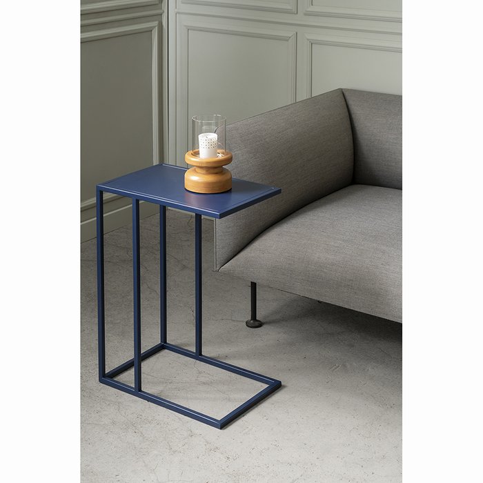 Столик кофейный Aksen синего цвета - лучшие Кофейные столики в INMYROOM