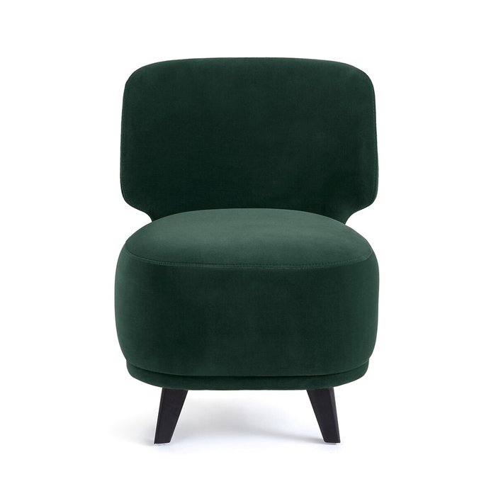 Кресло из велюра Odalie зеленого цвета - купить Интерьерные кресла по цене 34863.0
