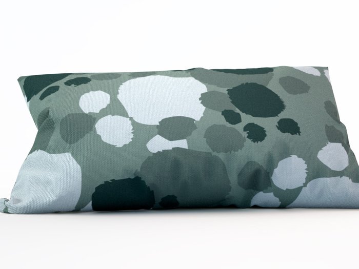 Декоративная подушка: Серые пятна