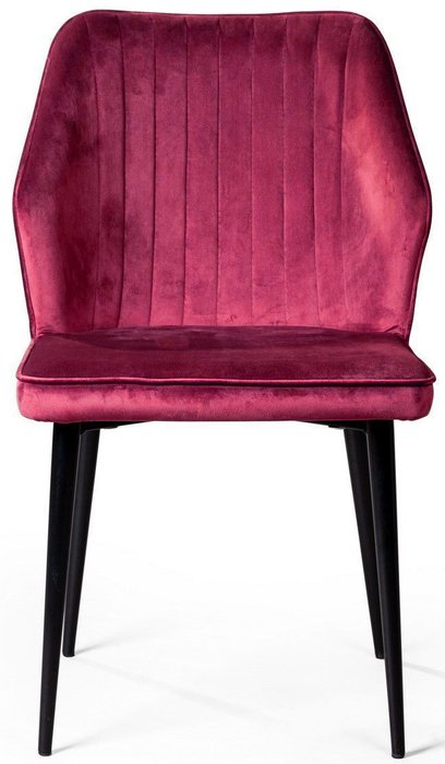 Стул Berg винно-красного цвета - купить Обеденные стулья по цене 7900.0