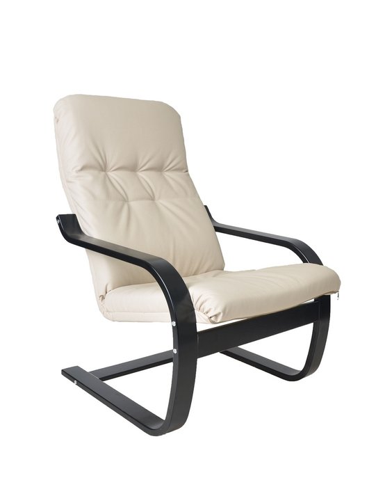  Кресло для отдыха Сайма с черным каркасом - купить Интерьерные кресла по цене 14913.0