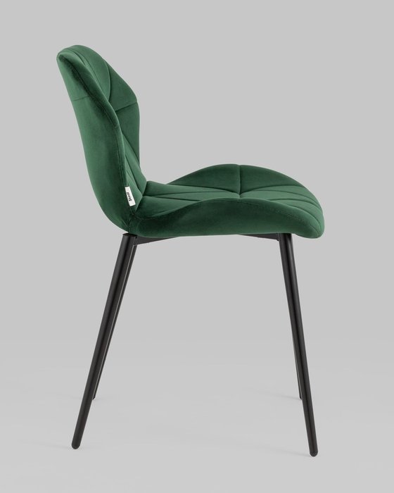 Стул Эдвин зеленого цвета - лучшие Обеденные стулья в INMYROOM