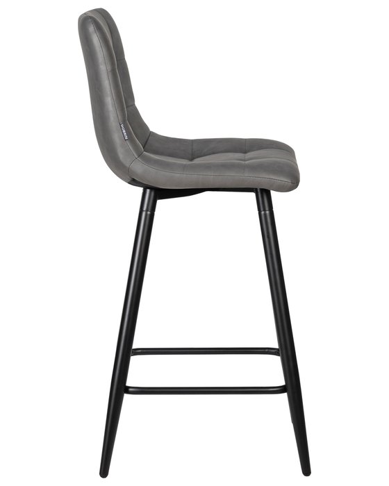 Стул полубарный Olivia антрацитового цвета - лучшие Барные стулья в INMYROOM