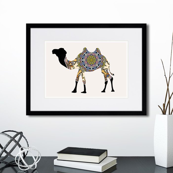 Репродукция картины Восточный блеск Верблюд принц 2016 г.