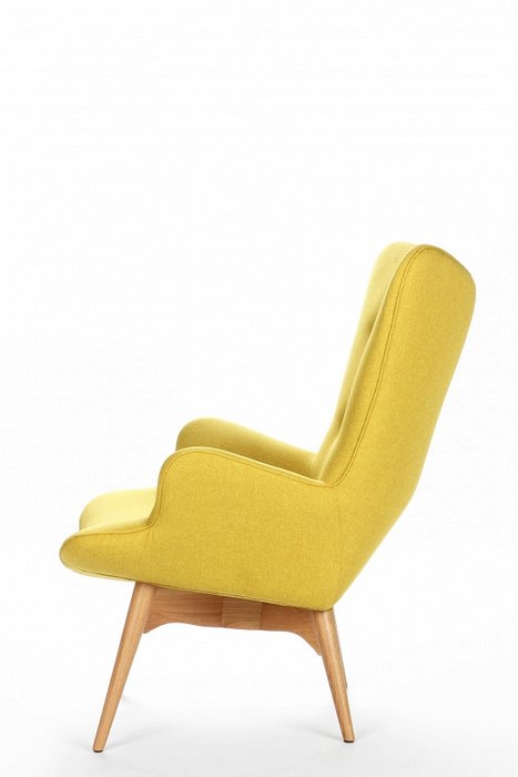 Кресло Contour желтого цвета - лучшие Интерьерные кресла в INMYROOM