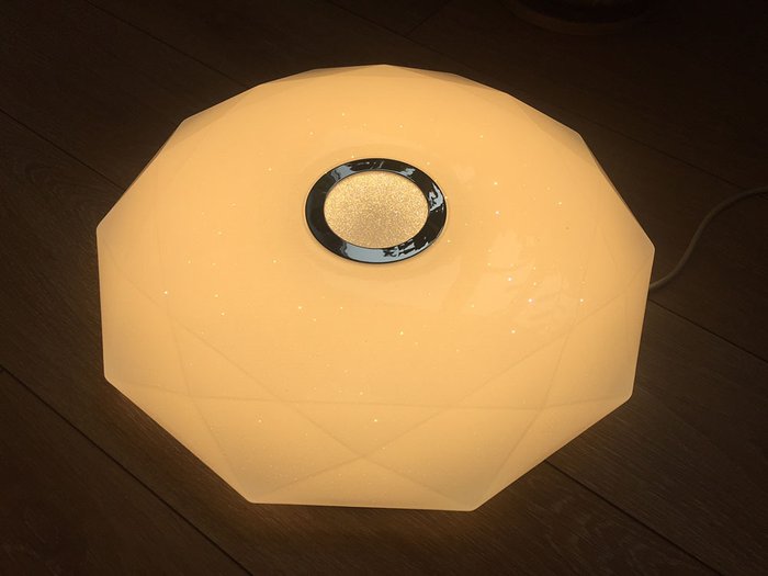 Потолочный светодиодный светильник с пультом ДУ Citilux Диамант   - купить Потолочные светильники по цене 4690.0