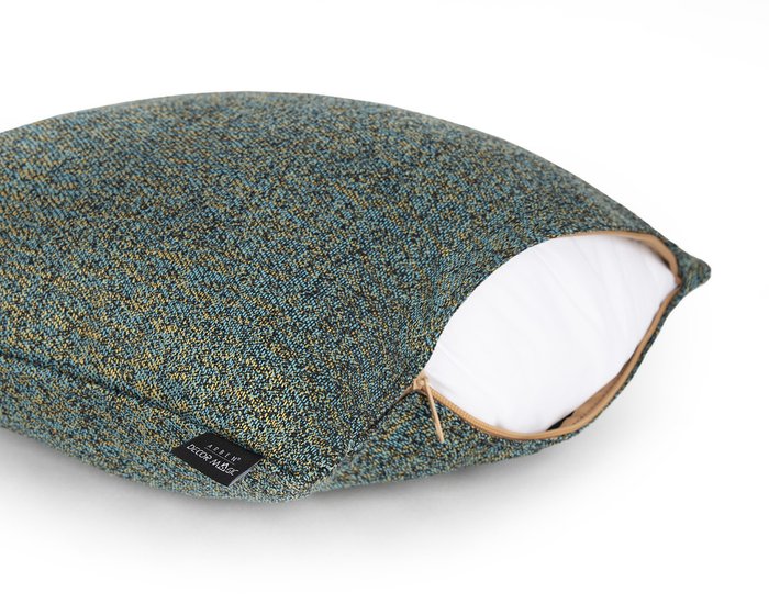Декоративная подушка Milano Lagoon цвета морской волны - купить Декоративные подушки по цене 1127.0