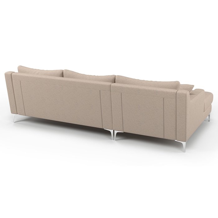 Угловой диван Mendini ST бежевого цвета  - лучшие Угловые диваны в INMYROOM