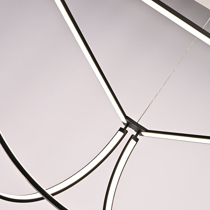 Подвесной светильник SOLANA LIGHT 3 Black - лучшие Подвесные светильники в INMYROOM Подвесной светильник SOLANA LIGHT 3 Black - лучшие Подвесные светильники в INMYROOM