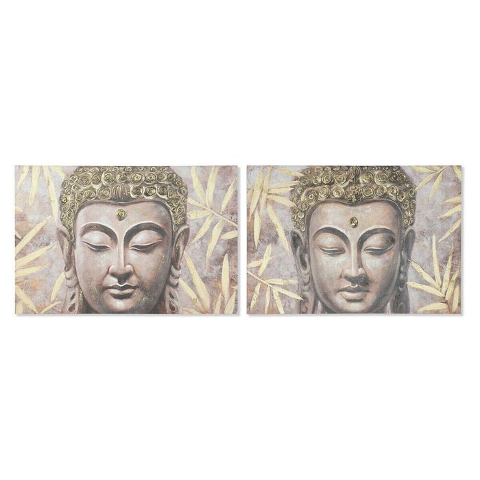 Картина Будда Восточный 120 x 3 x 80 cm (2 штук)