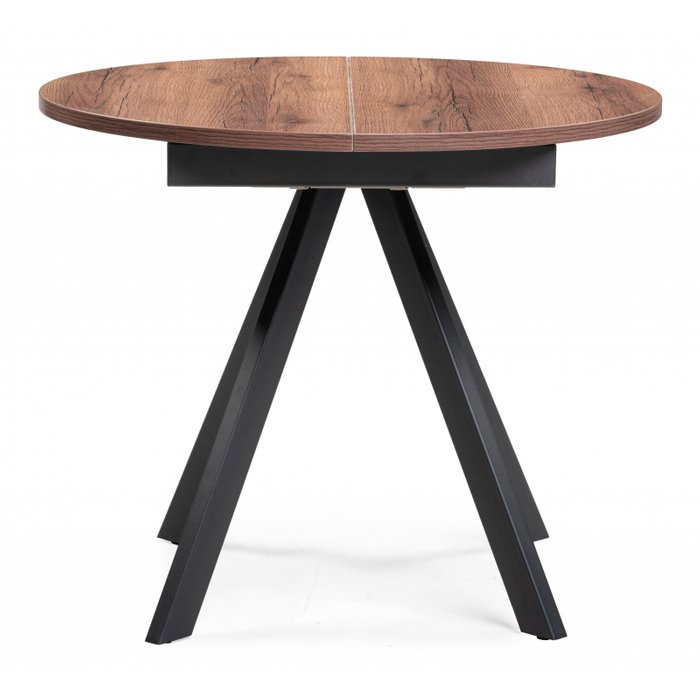 Раздвижной обеденный стол Трейси коричневого цвета - купить Обеденные столы по цене 12990.0