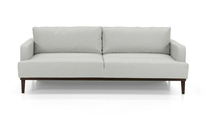 Диван-кровать Бендиго Лайт светло-серого цвета - купить Прямые диваны по цене 61600.0