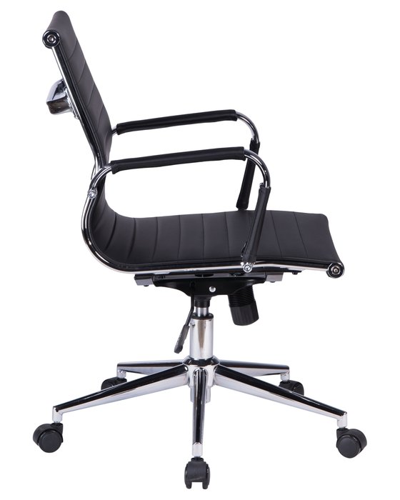 Офисное кресло для руководителей Clayton черного цвета - лучшие Офисные кресла в INMYROOM